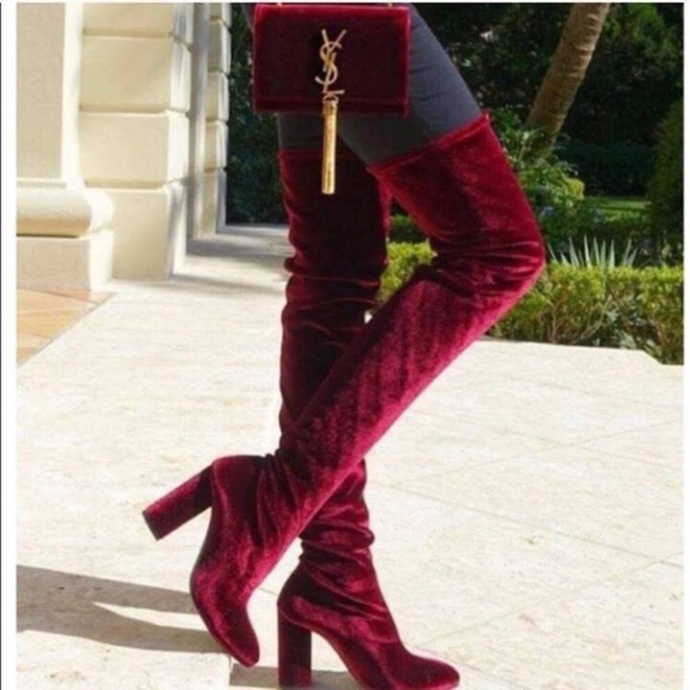 Jeffrey Campbell Cienega OTK boots